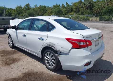 2018 Nissan Sentra Sv z USA, uszkodzony, nr VIN 3N1AB7AP1JL648764